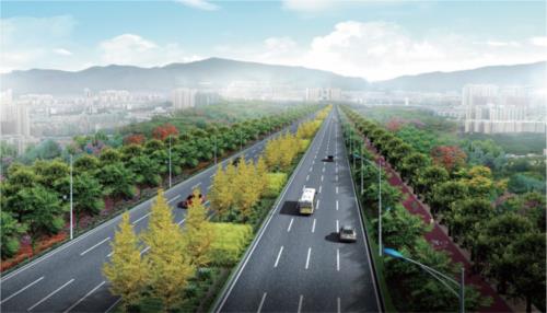 商丘市商务中心区起步区帝喾路道路工程