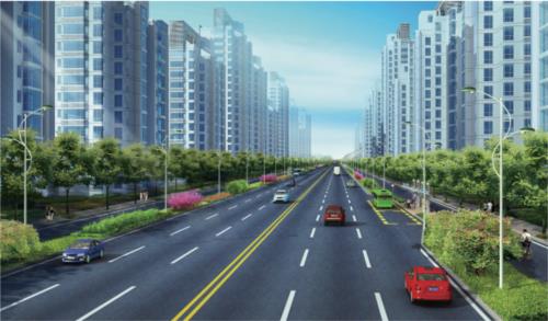 漯河市经济技术开发区庐山路新建工程